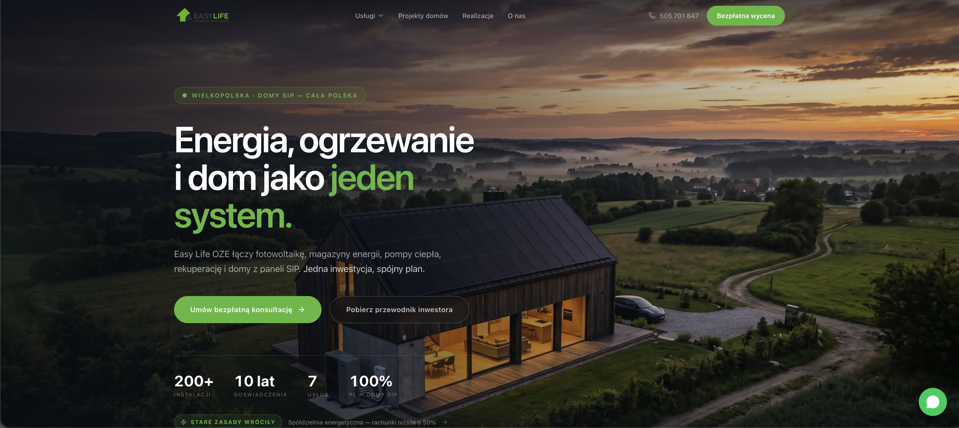 Strona Easy Life OZE